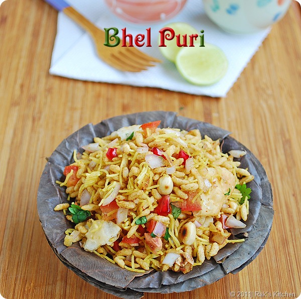 Bhel puri recipe, Papdi recipe - Raks Kitchen