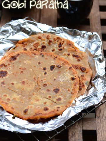 gobi paratha recipe