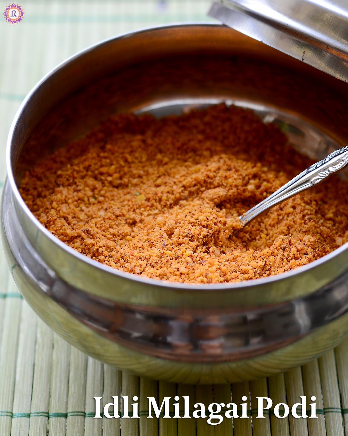 Authentic South Indian Idli Milagai Podi
