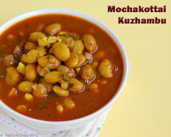 Mochakottai-kuzhambu
