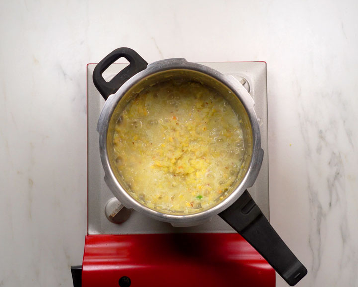 Cabbage kootu recipe, how to make cabbage kootu Raks Kitchen