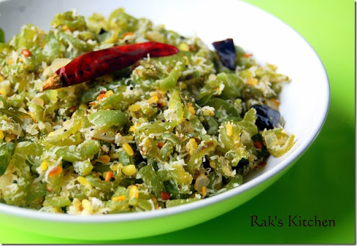pudalangai poriyal recipe