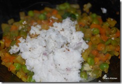 added coconut