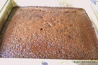 baked eggless chocolate cake