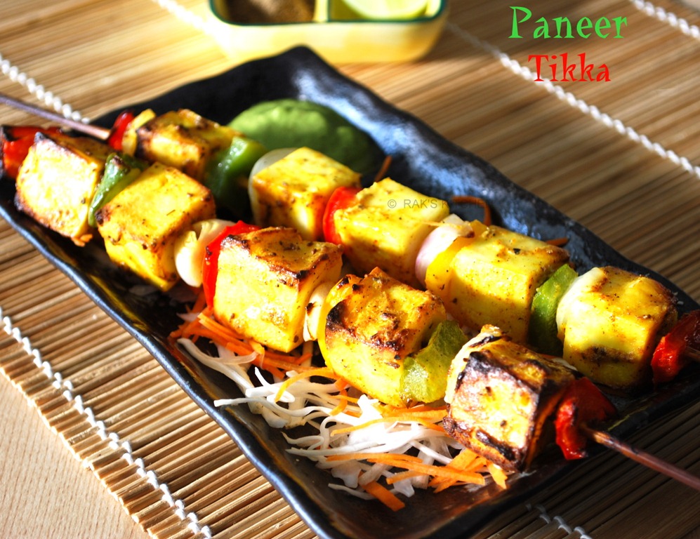 paneer tikka in oven