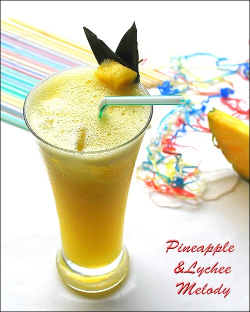 Fresh Pineapple Juice Recipe - Sandhya's Kitchen