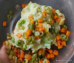 Vegetable cutlet prep1a Vegetable cutlet prep1a