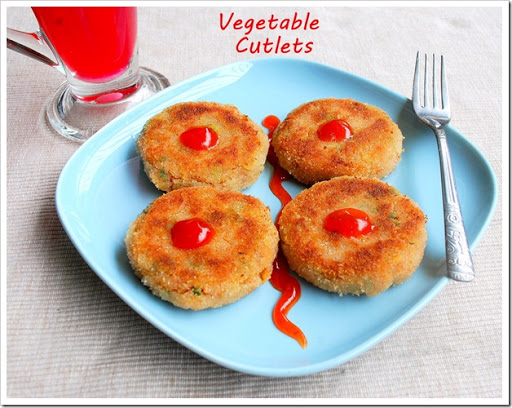 Vegetable cutlets vegetable cutlets