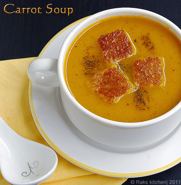 Easy Carrot Soup Recipe