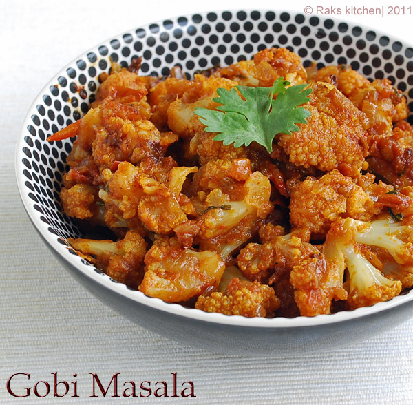 Gobi masala restaurant style recipe - Raks Kitchen