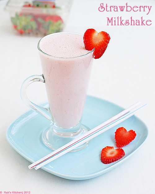 Strawberry Milkshake Recipe