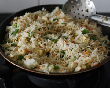 paneer fried rice ready