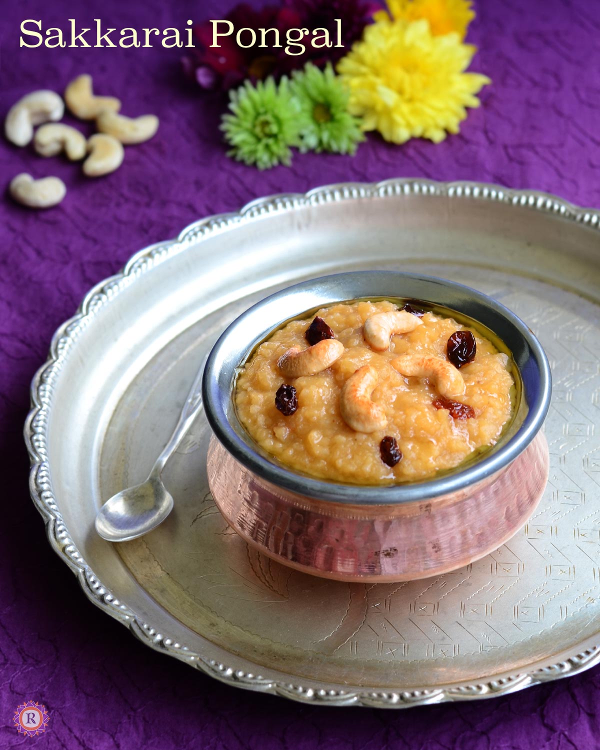 Sakkarai pongal recipe (Sweet pongal recipe) - Raks Kitchen