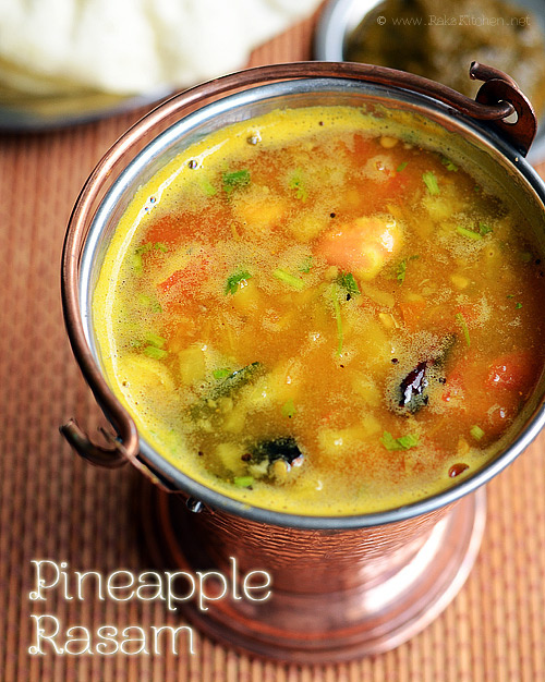 Pineapple rasam recipe