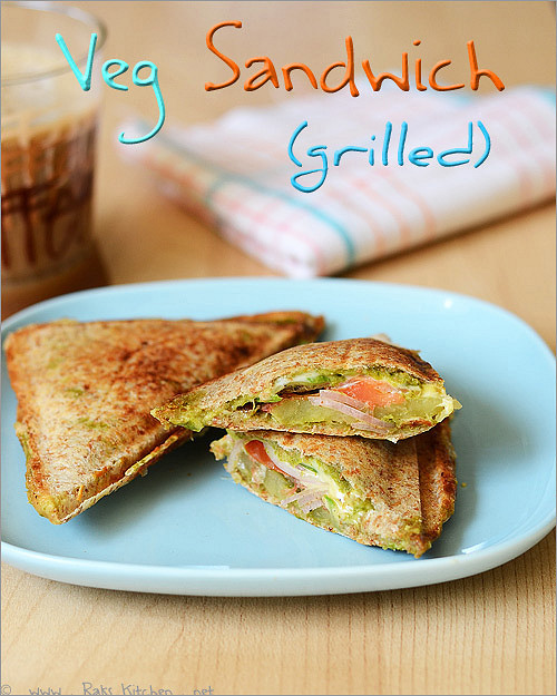 Bombay Grilled Sandwich Recipe: How to make Bombay Grilled Sandwich Recipe  at Home