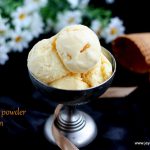 custard powder ice cream