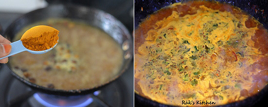 add kuzhambu powder