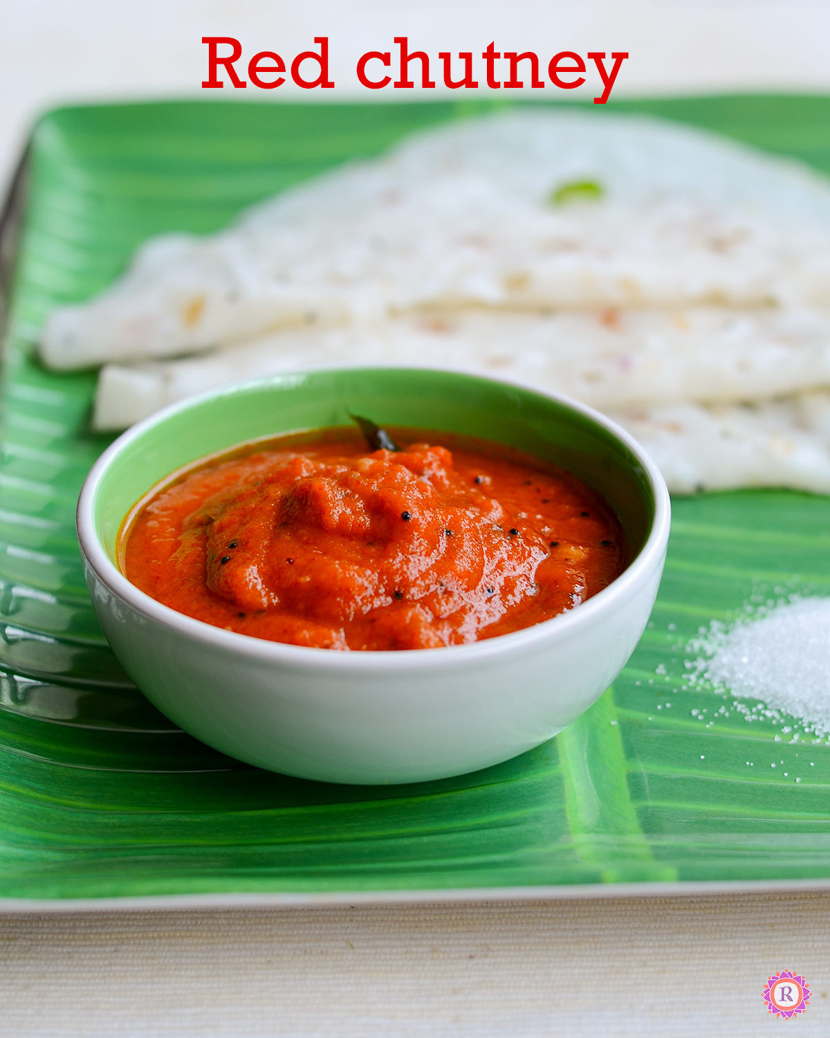 red chutney for dosa