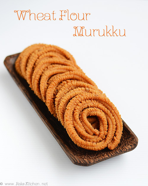 wheat flour murukku