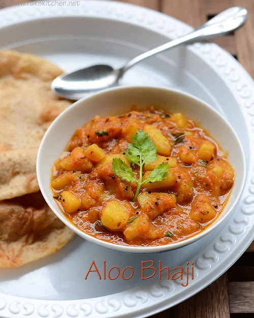 Aloo bhaji recipe | No onion no garlic - Raks Kitchen