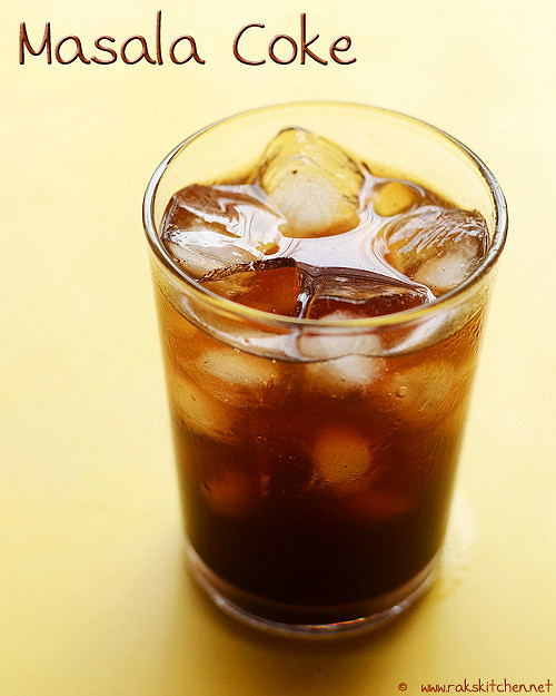 Masala Coke Recipe Masala Soda Drink Raks Kitchen