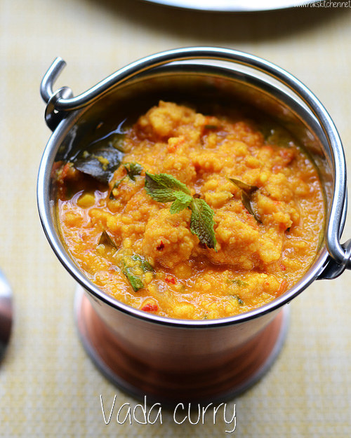 vada curry recipe