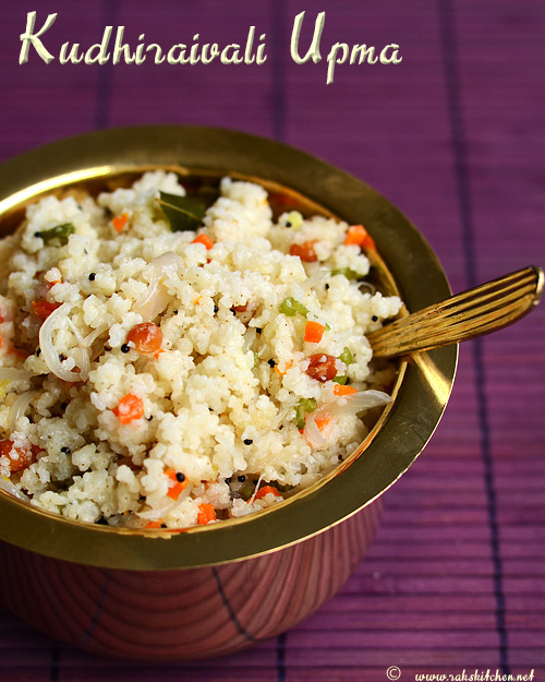 millet-upma-recipe-how-to-make-kuthiraivali-upma-raks-kitchen