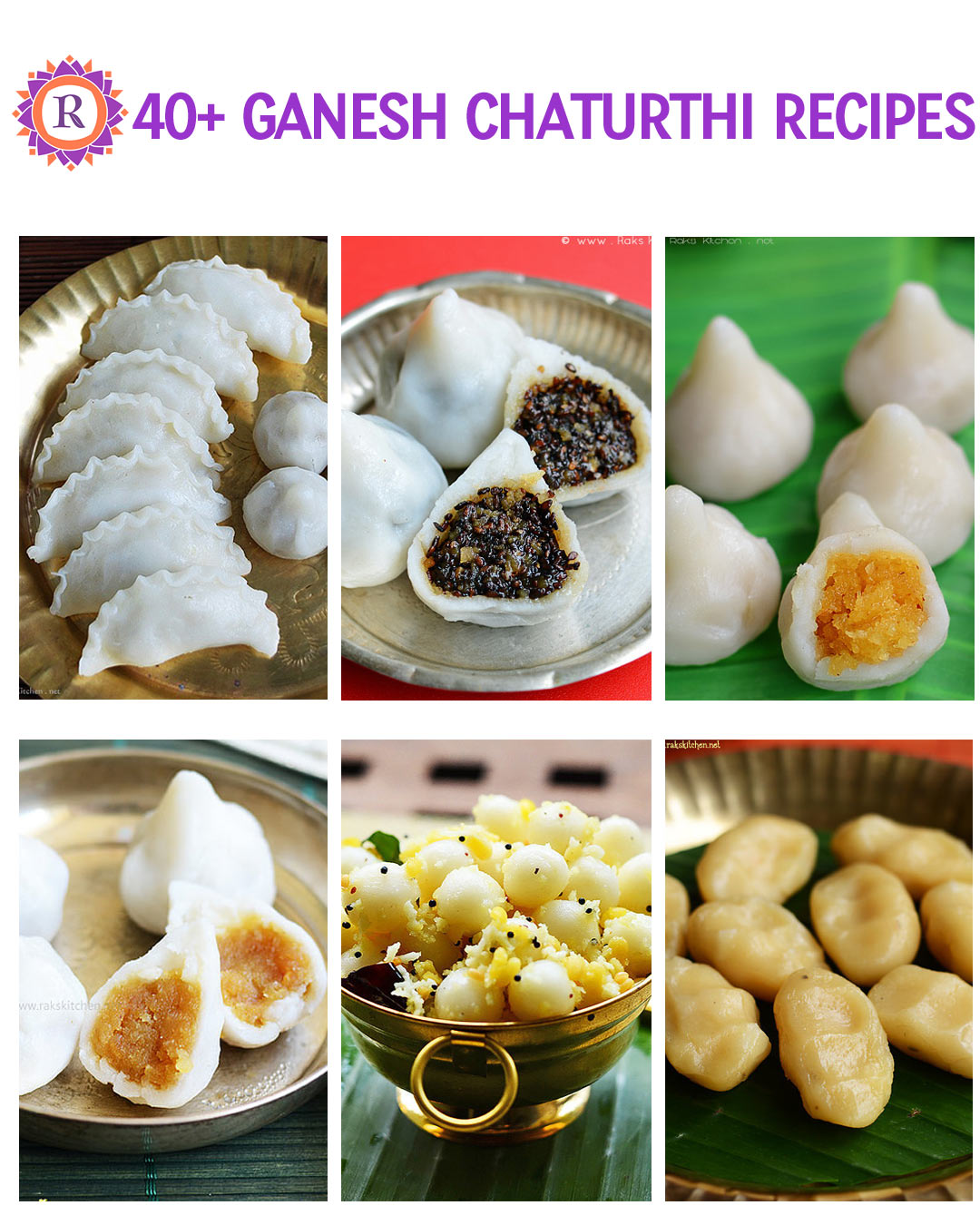 Ganesh Chaturthi recipes, Vinayagar Chaturthi recipes - Raks Kitchen