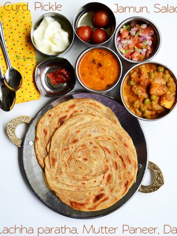 Indian lunch menu ideas - Raks Kitchen