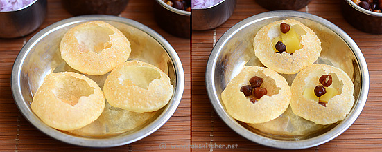 pani puri assembling