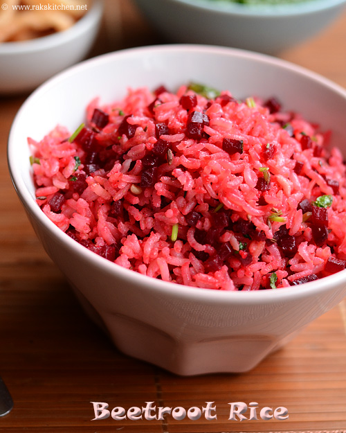 beetroot rice