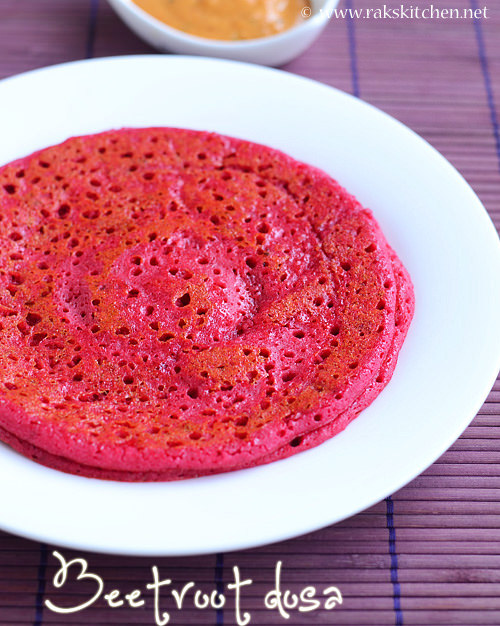 beetroot dosa recipe