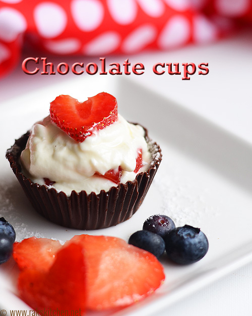 Chocolate Cups - Edible Chocolate Cupcake Liners - Courtney's Sweets