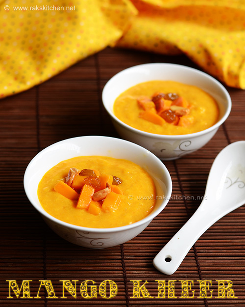 mango kheer