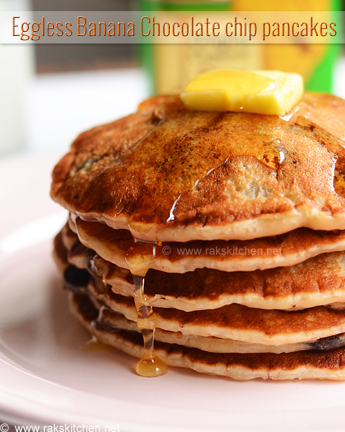 Banana pancakes shop without eggs