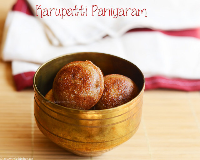 karupatti-paniyaram