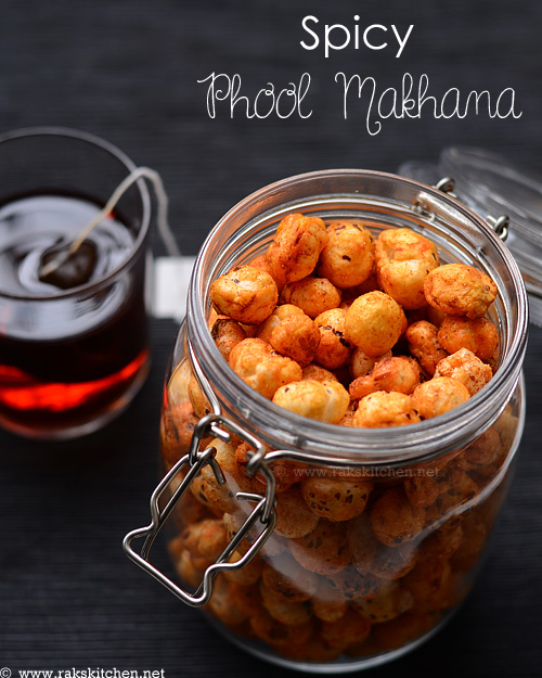 roasted phool makhana recipe
