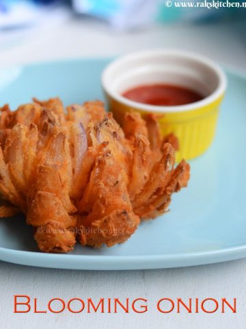 blooming onion, egg free