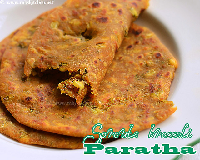 broccoli sprouts paratha