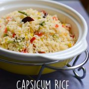 capsicum rice