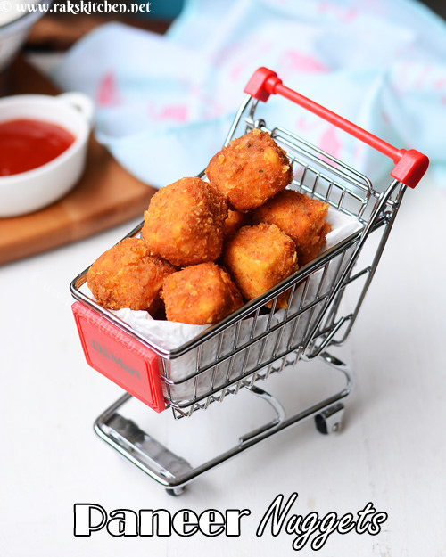 How to make paneer nuggets