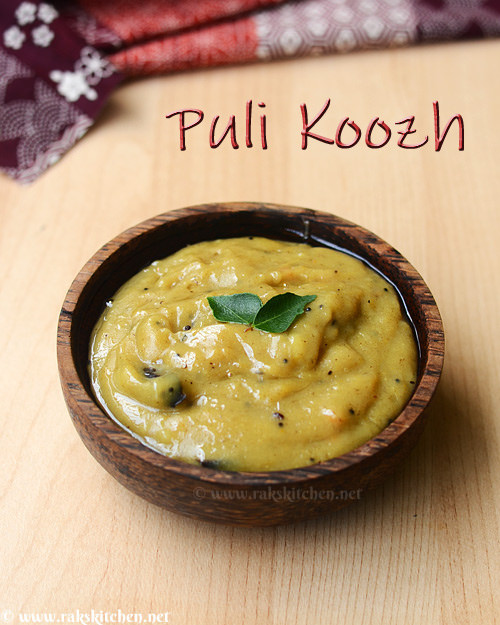 puli koozh preparation