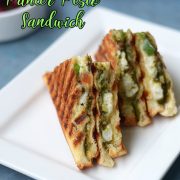 Pesto paneer sandwich recipe, Indian pesto recipes