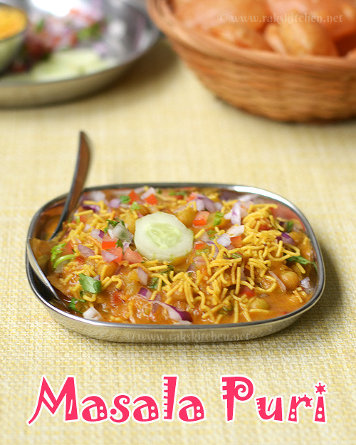 masala puri recipe | Bangalore street food