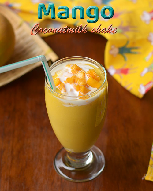 mango coconut shake