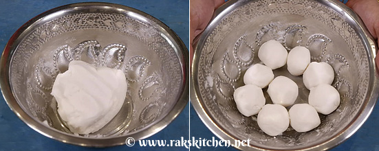modak dough rolled