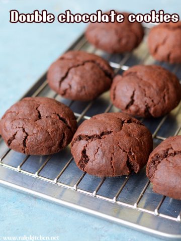 eggless-double-chocolate-cookies