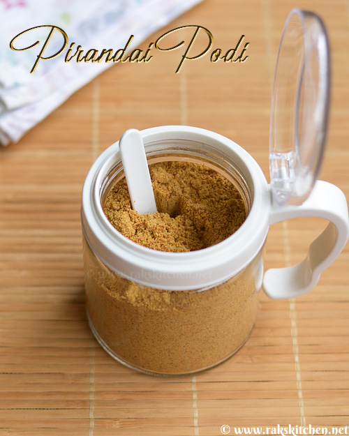 pirandai-podi-recipe