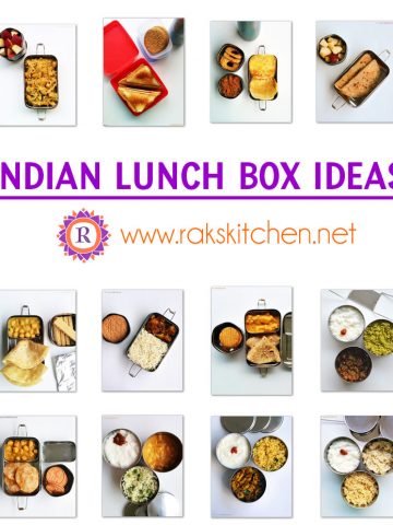 quick & easy indian lunch box ideas