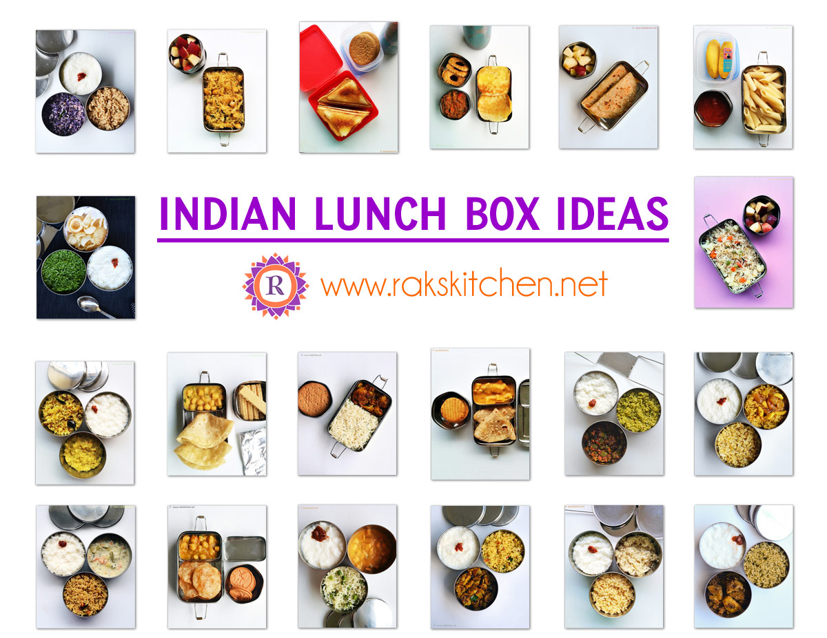 4 INDIAN LUNCH BOX IDEAS l KIDS LUNCH BOX RECIPES l KIDS TIFFIN l VEG LUNCH  BOX 